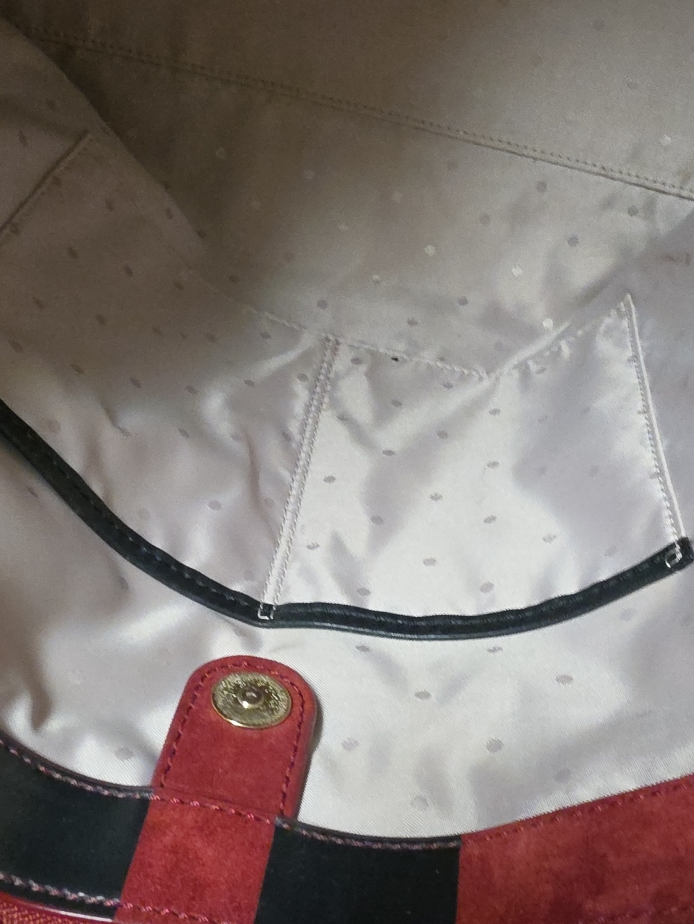 Retired Kate spade 100% cow suede xl tote bag - Picture 11 of 11